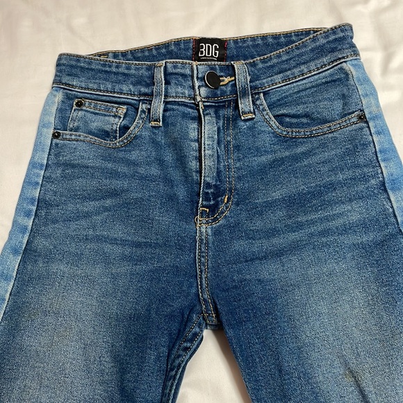 BDG Urban Outfitters Kick Flare High-Rise Cropped Jeans - Picture 5 of 8